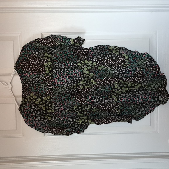 Tie-Front Button-Down Shirt - Picture 1 of 9